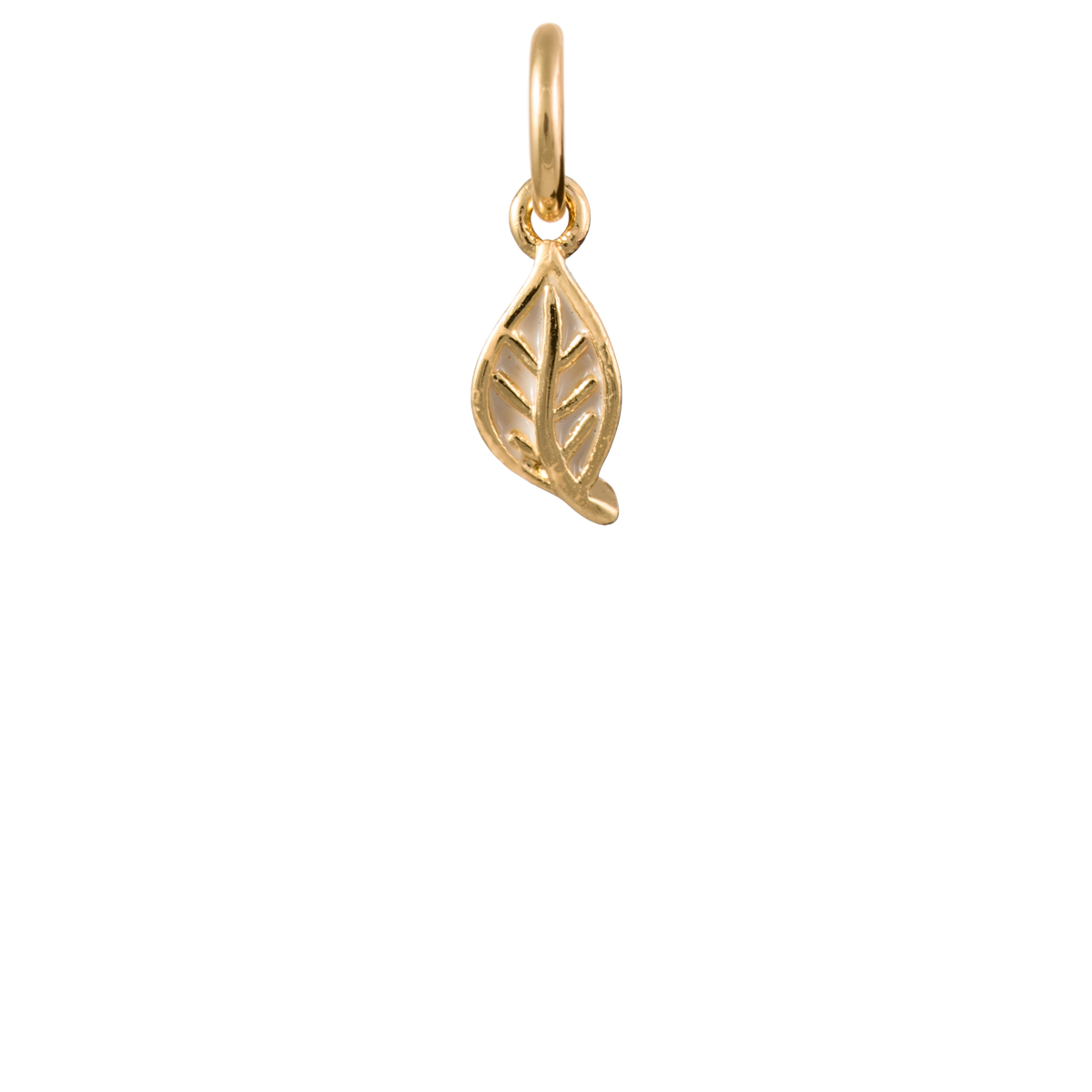 Tiny Leaf Charm