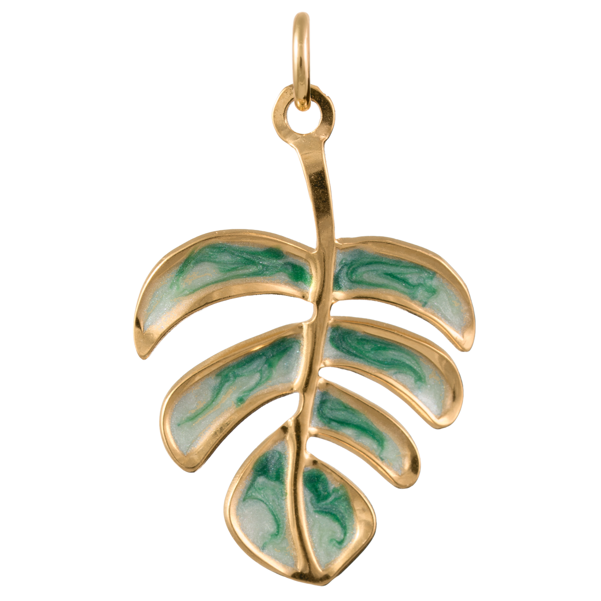 Tropical Leaf Charm
