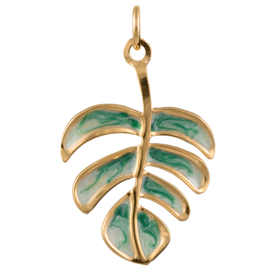 Tropical Leaf Charm