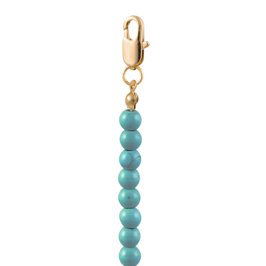Turquoise Beaded Necklace Strand