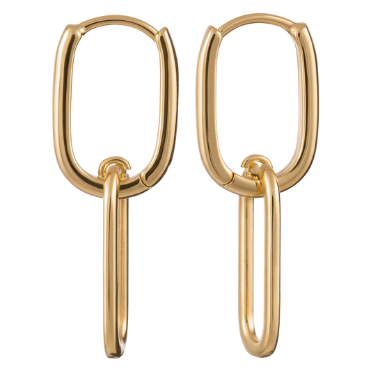 U-Shape Hoops with Link