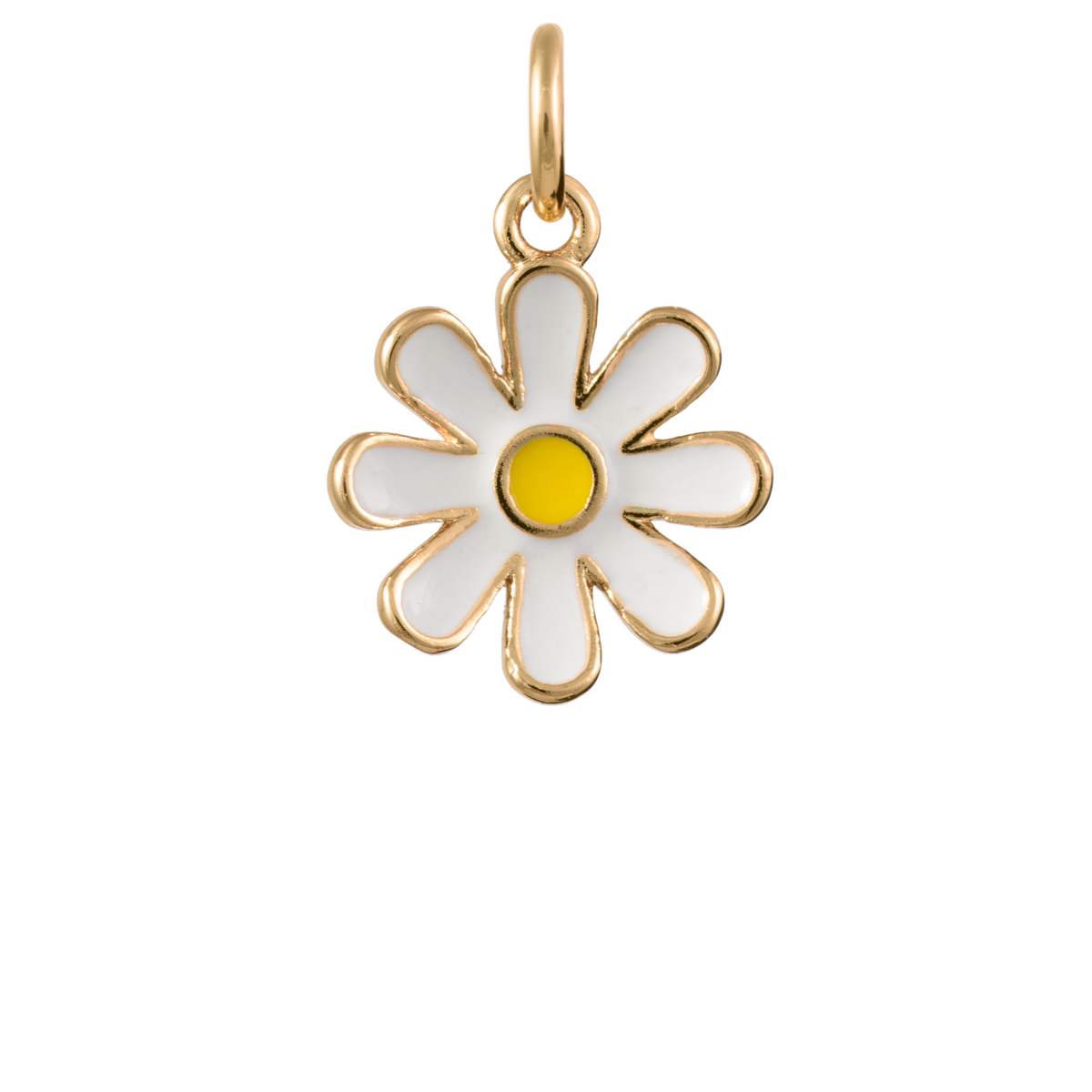 White Daisy Charm