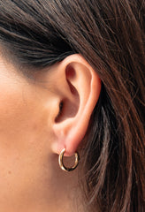 Gold fill 13mm hoops